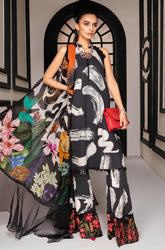 KP794-3 Piece Unstitched Digital Printed Airjet Lawn Suit